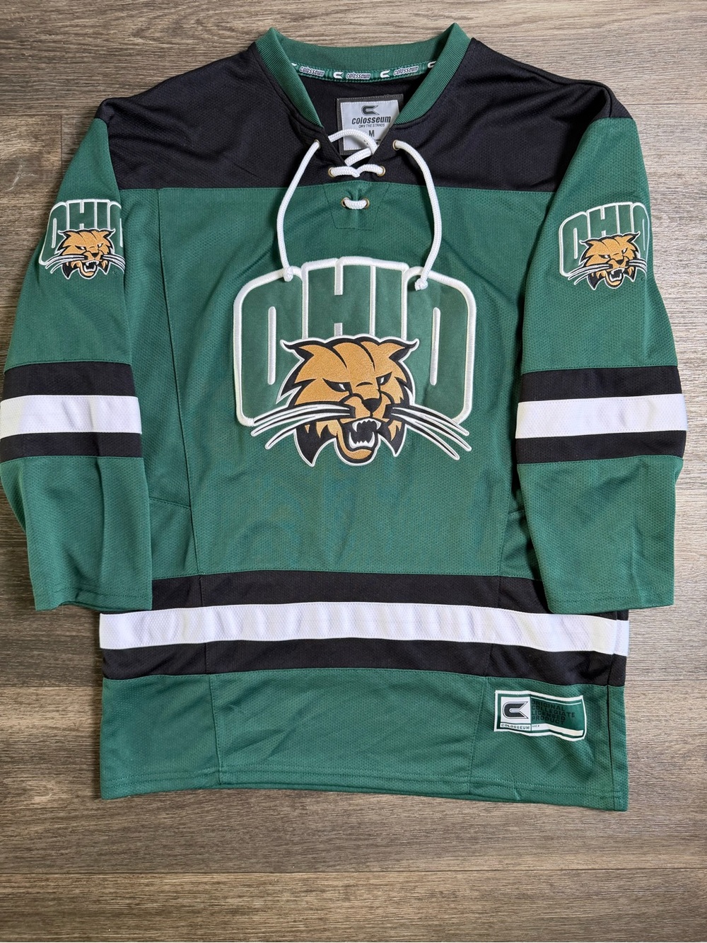 Colosseum Men's Ohio University Bobcat Hockey Jersey